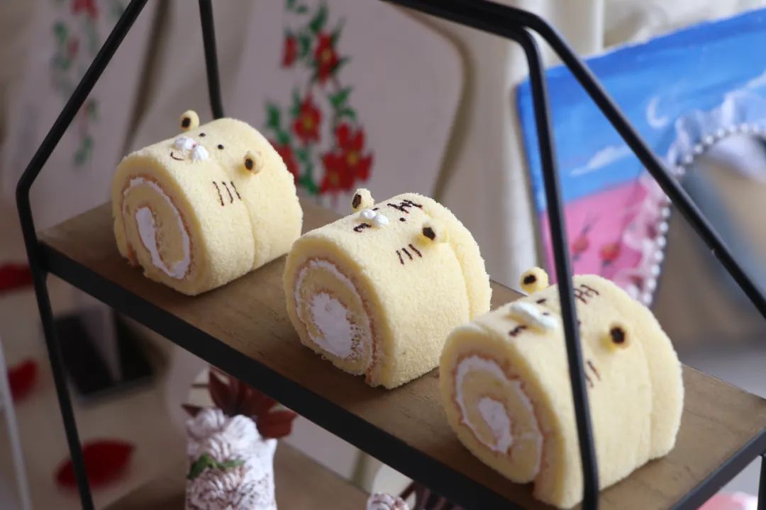 安徽新东方西点展台,学生们的作品超棒!